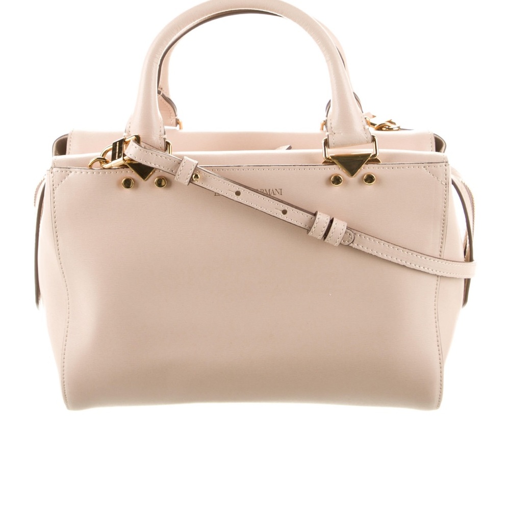 Neutral Pinkish tone Emporio Armani Handbag in very good condition
